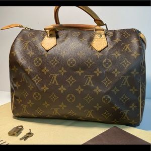 Louis Vuitton Speedy 30 - EUC with provenances